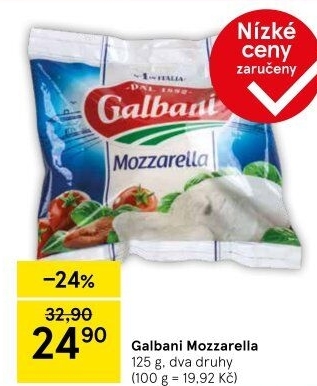 Sýr Mozzarella Galbani