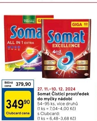 Tablety do myčky Somat
