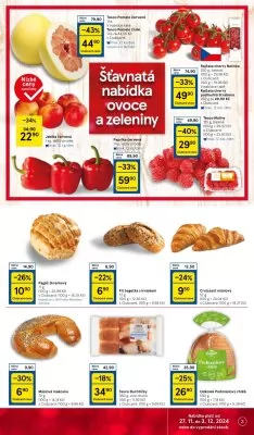akční leták Tesco 27.11.2024-3.12.2024