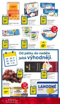 akční leták Tesco 27.11.2024-3.12.2024