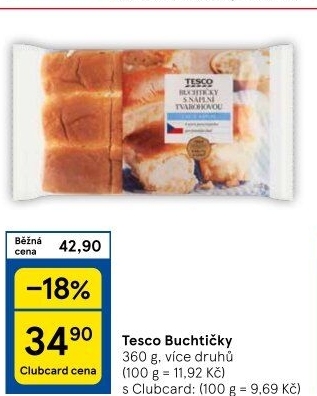 Buchtičky české Tesco