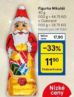 Čokoládový Mikuláš