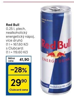 Energetický nápoj Red Bull