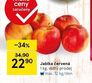 Jablka červená