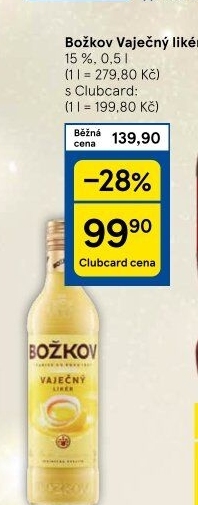 Likér vaječný Božkov