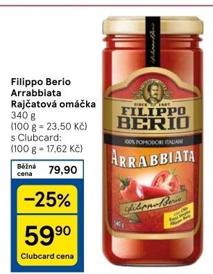 Omáčky Filippo Berio