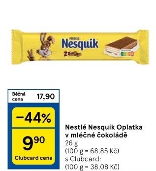 Oplatek Nesquik Nestlé