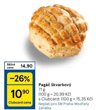 Pagáč škvarkový