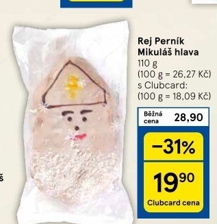 Perník mikulášský Rej