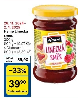 Směs ovocná linecká Hamé