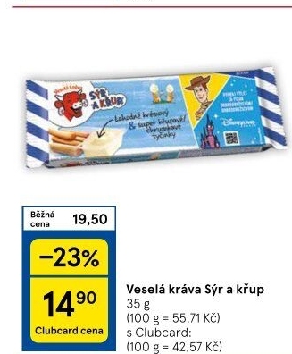 Sýr a křup Veselá kráva