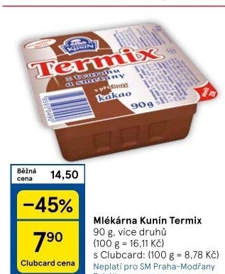 Termix Mlékárna Kunín