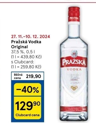 Vodka Pražská