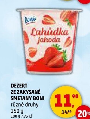 Dezert zakysaný Boni