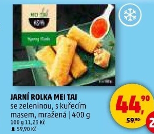 Jarní rolky mražené Mei Tai Asia