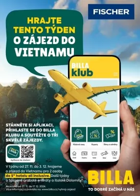 akční leták BILLA 27.11.2024-3.12.2024