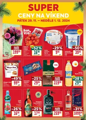 akční leták BILLA 27.11.2024-3.12.2024