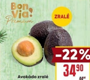 Avokádo Billa Bonvia Premium