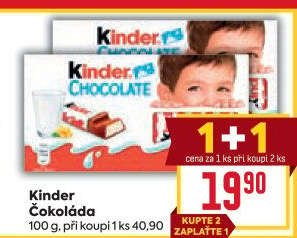 Čokoládky Kinder