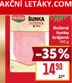 Dušená šunka standard Maso Příbram