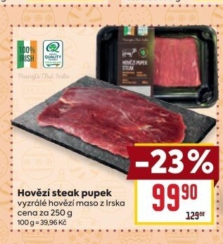 Hovězí pupek flank steak