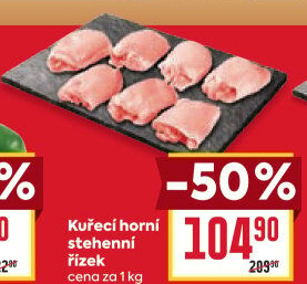 Kuřecí stehenní řízky
