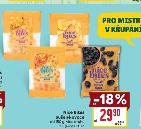 Ovoce sušené Nice Bites