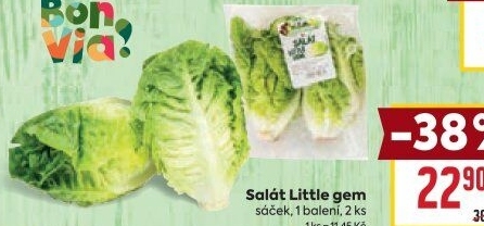 Salát little gem Billa Bonvia
