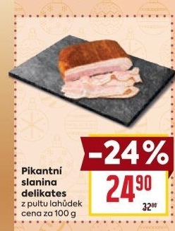 Slanina pikantní delikates