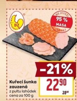 Šunka kuřecí zauzená DZ Klatovy