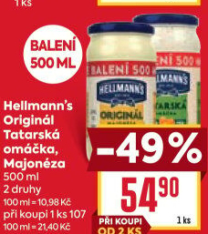 Tatarská omáčka Hellmann'