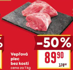 Vepřová plec bez kosti