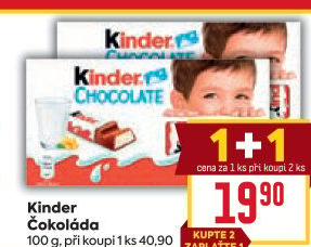 Čokoládky Kinder