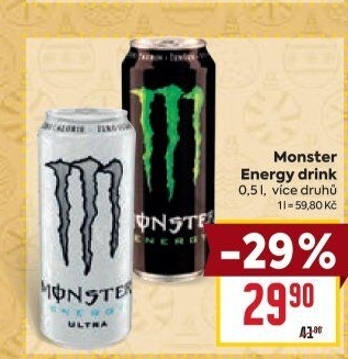 Energetický nápoj Monster Energy