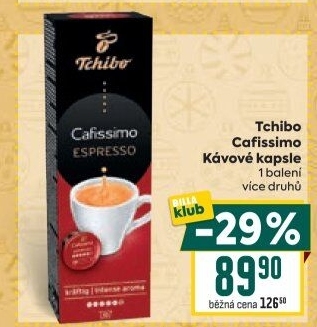 Kapsle Cafissimo Tchibo
