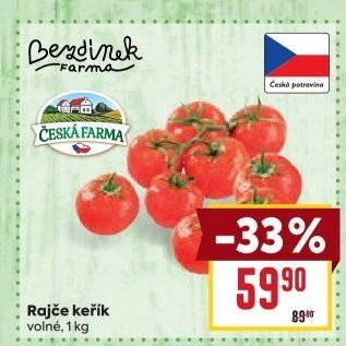 Rajčata keříková Farma Bezdínek