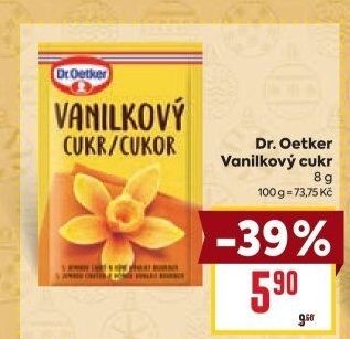 Vanilkový cukr Dr. Oetker