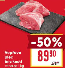 Vepřová plec bez kosti