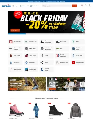 akční leták Sportisimo 27.11.2024-3.12.2024