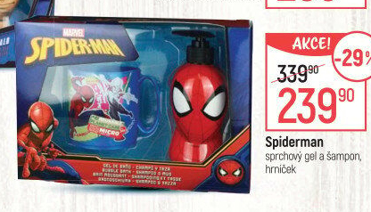 Dárková kazeta dětská Spiderman Marvel
