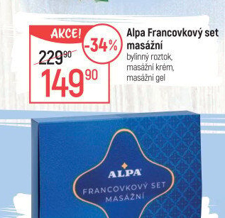 Dárková kazeta Francovkový set Alpa