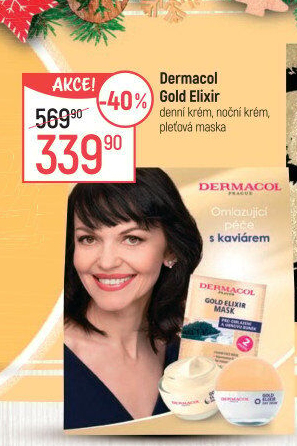 Dárková kazeta Gold elixir Dermacol