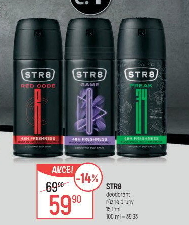 Deodorant sprej pánský STR8