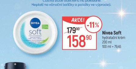 Krém hydratační Soft Nivea