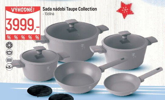 Sada nádobí Taupe Collection Berlinger Haus