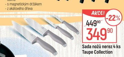 Sada nožů Taupe Collection Berlinger Haus