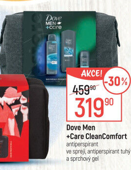 Taška dárková pánská Clean ComfortMen+ Care Dove