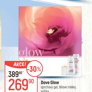 Dárková kazeta Dove Glow Collection