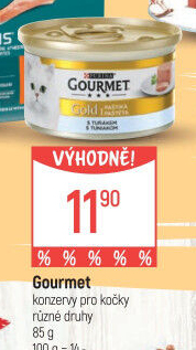 Paštika pro kočky Gold Gourmet Purina