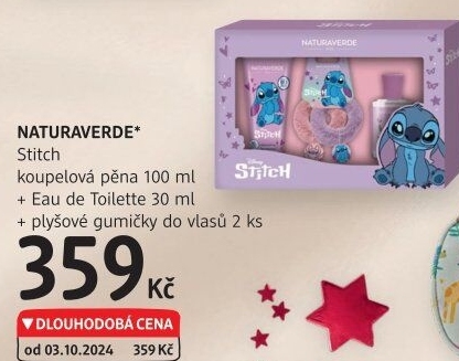 Dárková kazeta dětská Stitch Naturaverde
